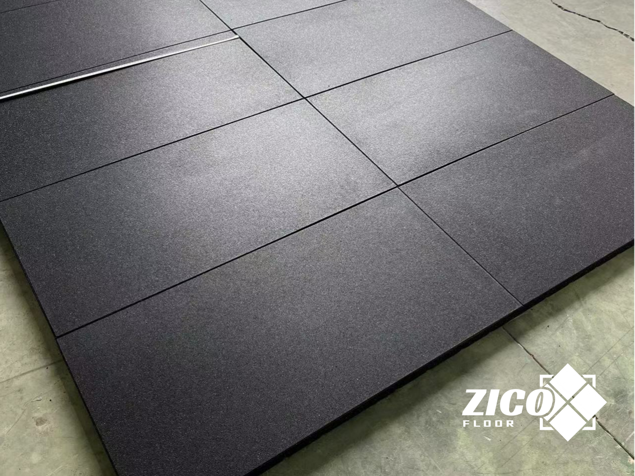 luxury rubber gym mats in special size (ZCGLH)
