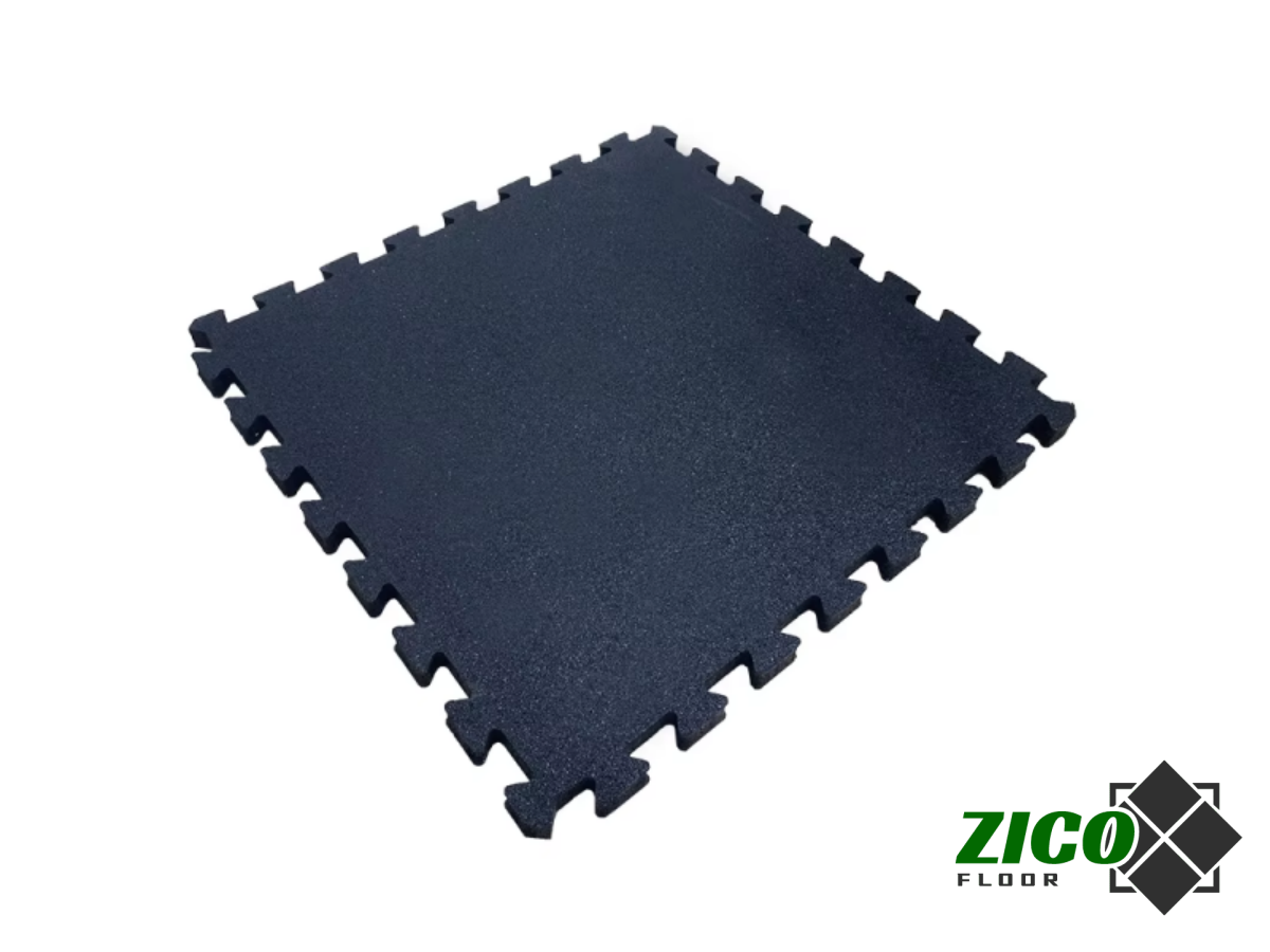 Interlocking rubber floor tiles (ZCGP)